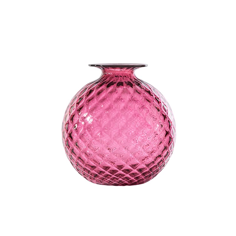 CC8EDC0CCCFCB5136A23D22817BE941E_8028770270678-VEFO310016000FOBJH-Vaso-piccolo-Monofiore-Balloton-magenta-a-filo-rosso-Venini-zanoletti-1 Vaso piccolo Monofiore Balloton magenta a filo rosso Venini - immagine 1