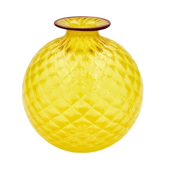 ACEADAC0341EB65391D66FC1403B0059_8028770040400-Vaso-Medio-Monofiore-Balloton-Vetro-Giallo-di-Venini-zanoletti-1 Vaso Medio Monofiore Balloton Vetro Giallo di Venini - immagine 1