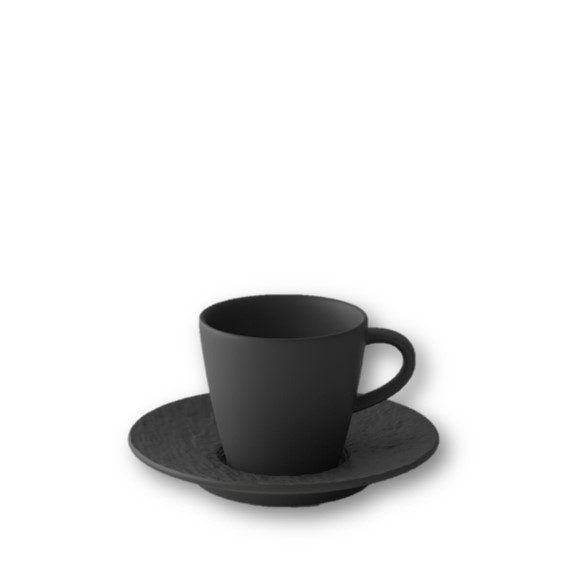 A3E4BF460B8436545D1F6A1A02E7F84F_4003686358997-VB1042391411-Set-Espresso-nero-con-Tazza-e-Piattino-di-Villeroy-Boch-zanoletti-1 Set Espresso nero con Tazza e Piattino di Villeroy & Boch - immagine 1