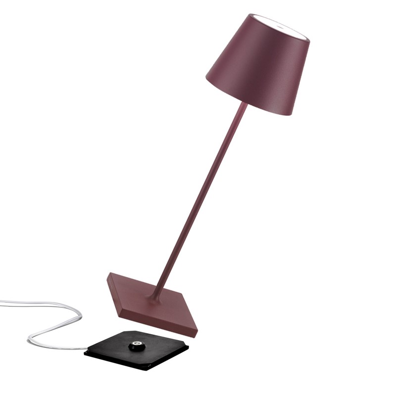 5BD7D08558EF0350D3E3558546383247_8056300195832-LD03400X3-Lampada-pret-a-porter-Poldina-pro-table-bordeaux-by-Zafferano-zanoletti-1 Lampada prêt à porter Poldina pro table bordeaux di Zafferano - immagine 1