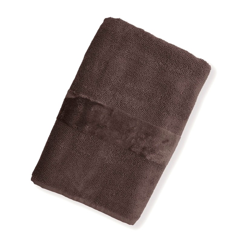 6CA75313000D8106065011CD43B3EAD7_8052873045130-Telo-Bagno-Fyber-Marrone-100-Cotone-100x150-di-Mirabello-zanoletti-1 Telo Bagno Fyber Marrone 100% Cotone 100x150 di Mirabello - immagine 1