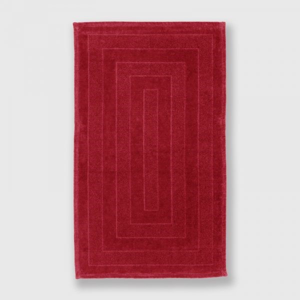 7B4AA727D65ABDD9A01CA090B01C2E67_8015317787973-Tappeto-Fyber-Rosso-Fuoco-100-Cotone-58x90-di-Mirabello-zanoletti-1 Tappeto Fyber Rosso Fuoco 100% Cotone 58x90 di Mirabello - immagine 1