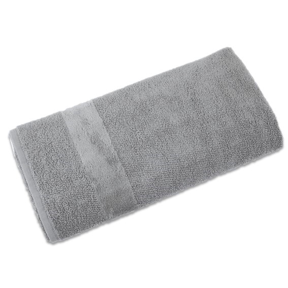 7CE50476DCEAF81F7941D230B27A9A26_5806600274972-Telo-Bagno-Fyber-Grigio-100-Cotone-100x160-di-Mirabello-zanoletti- Telo Bagno Fyber Grigio 100% Cotone 100x160 di Mirabello - immagine 1