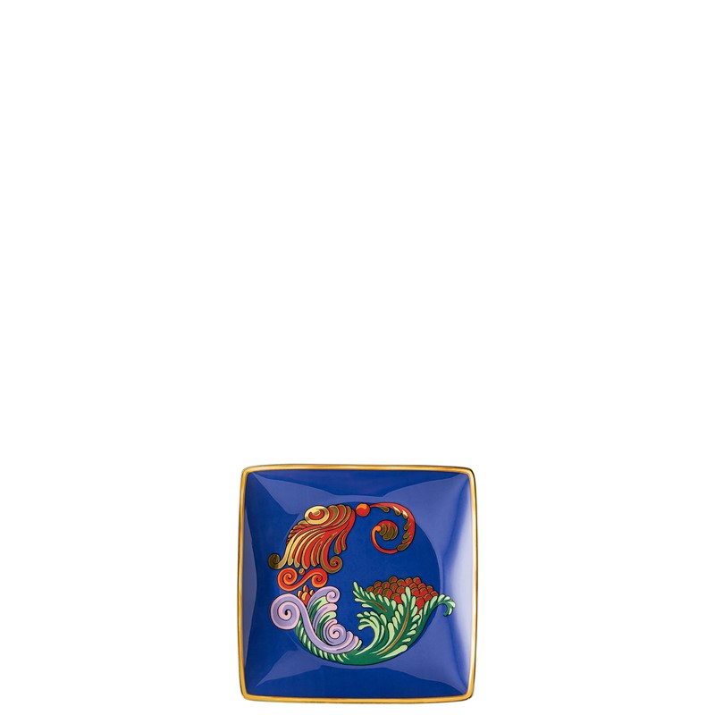 0039F53EF90CA7F611DF522DFC8ABFCE_4012437376227-Coppetta-Quadra-Piana-Holiday-Alphabet-G-12-cm-di-Rosenthal-per-Versace-zanoletti-1 Coppetta Quadra Piana Holiday Alphabet G 12 cm di Rosenthal per Versace - immagine 1