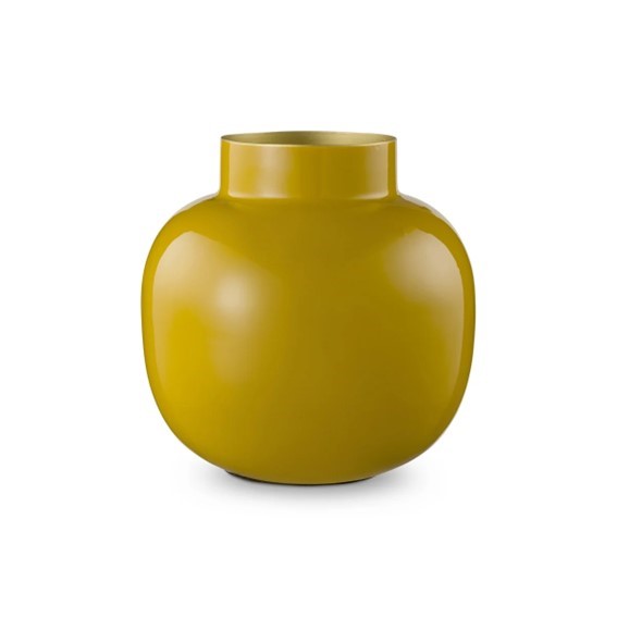 0CBBAFFC228C0F3092D391ECA47E7270_8720088015551-Vaso-medio-Tondo-Metal-Khaki-di-PIP-Studio-zanoletti Vaso medio Tondo Metal Khaki di PIP Studio - immagine 1