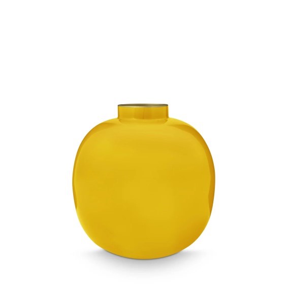 30563D942583ACBE4779A01CBD2103F8_8720812327073-Vaso-piccolo-Tondo-Metal-Giallo-di-PIP-Studio-zanoletti Vaso piccolo Tondo Metal Giallo di PIP Studio - immagine 1