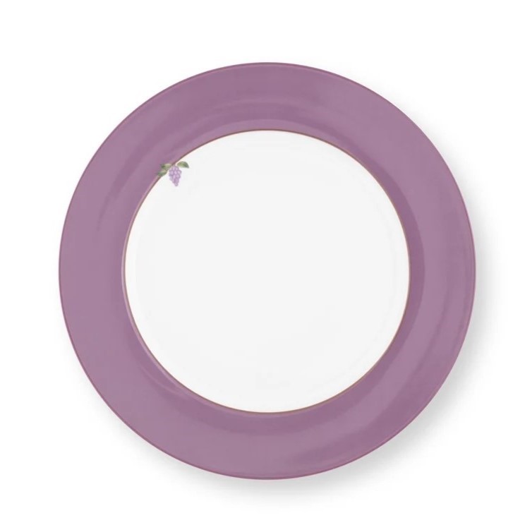 64CCBA2B544B6D1FB049EE3851273095_8720874271086-Piatto-da-Dessert-linea-Lily-Lotus-Lilac-23-cm-di-PIP-Studio-zanoletti Piatto da Dessert linea Lily & Lotus Lilac 23 cm di PIP Studio - immagine 1