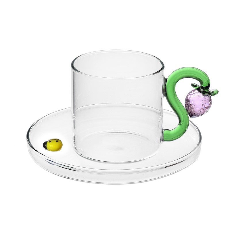680B749BE59C355EC3C9FE5CF74C2DAD_8032397049142-Tazza-Caffe-Fragola-Piattino-Fruit-and-Flowers-di-Ichendorf-zanoletti Tazza Caffè Fragola Piattino Fruit and Flowers di Ichendorf - immagine 1