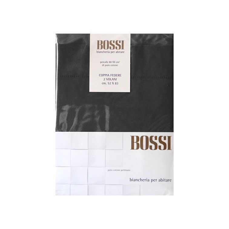 8CA73035C19B60B97DEEFCC414CC696A_1273-Coppia-Federe-2-Volani-Cotone-Nero-di-Bossi-zanoletti Coppia Federe 2 Volani Cotone Nero di Bossi - immagine 1
