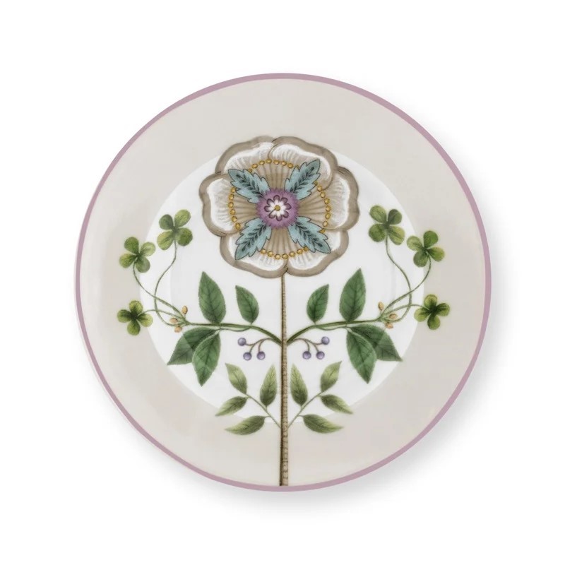 8D1F59E94B56BDB1551EEA06777C18B3_8720874270966-Piattino-9-cm-linea-Lily-Lotus-Off-Withe-di-PIP-Studio-zanoletti Piattino 9 cm linea Lily & Lotus Off Withe di PIP Studio - immagine 1
