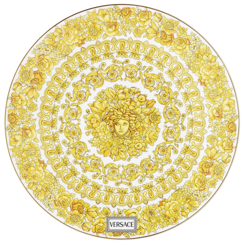 93C14EC040748547DBC0AF7270ED7928_4012437372526-Piatto-Segnaposto-Medusa-Rhapsody-33-cm-di-Rosenthal-per-Versace-zanoletti Piatto Segnaposto Medusa Rhapsody 33 cm di Rosenthal per Versace - immagine 1