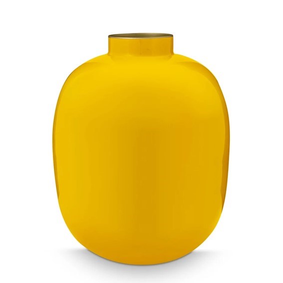 E3D96A1B66B5F77A878DBC626F1B1C5D_8720812327097-Vaso-grande-Metal-Ocra-di-PIP-Studio-zanoletti Vaso grande Metal Ocra di PIP Studio - immagine 1
