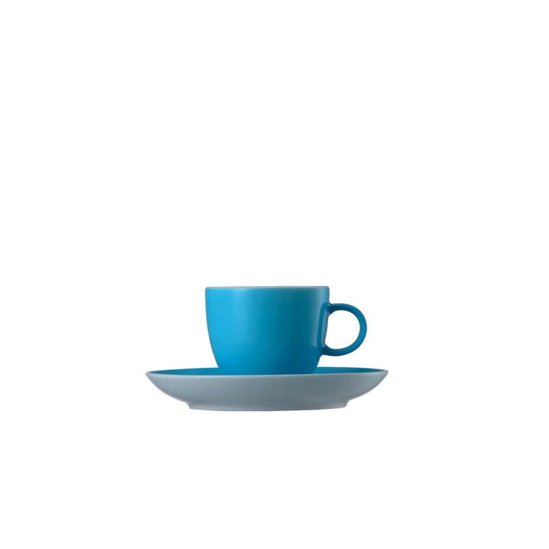 970609012274C79879602F9FB92C279B_4012436471213-Tazza-Espresso-con-Piattino-Sunny-Day-Waterblue-di-Thomas-Zanoletti Tazza Espresso con Piattino Sunny Day Waterblue di Thomas - immagine 1