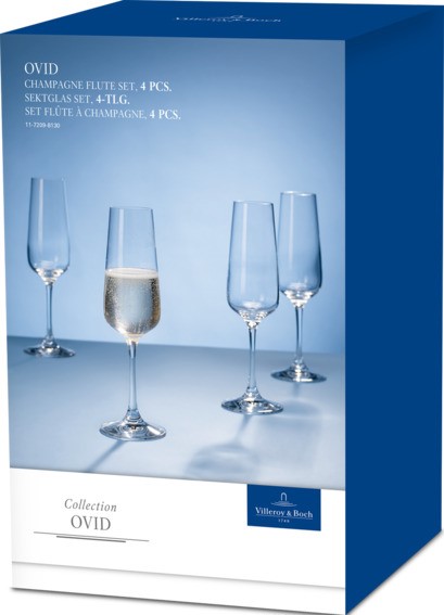 Set da 4 Bicchieri da Spumante Ovid di Villeroy & Boch - immagine 6