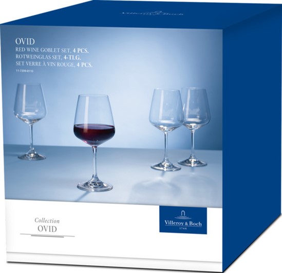 Set da 4 Bicchieri da Vino Rosso Ovid di Villeroy & Boch - immagine 6