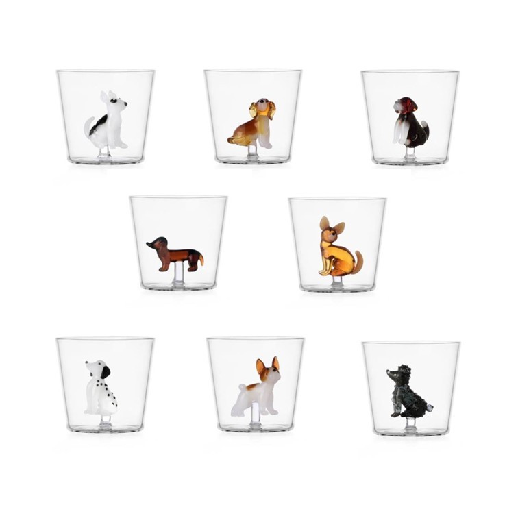 EED961B07A718924735AB4A44F6EC202_8032397061601-Set-6-Tumbler-Dogs-di-Ichendorf-Zanoletti-1 Set 8 Tumbler Dogs di Ichendorf - immagine 1