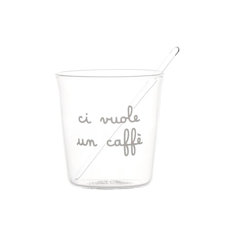 40A1A72BBC8BFEF03E4E6CB39B2E6F07_8056284703597-Set-4-Bicchierini-Ci-vuole-un-caffe-di-Simple-Day-Zanoletti-1 Set 4 Bicchierini da caffè Ci vuole un caffè di Simple Day - immagine 1