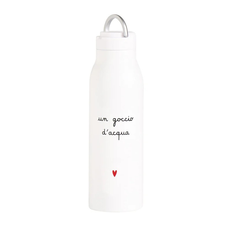 56E4ABEE0CD52D8F95095B487C56FAAC_8056284706611-Borraccia-Termica-500ml-Un-goccio-di-Simple-Day-Zanoletti-1 Borraccia Termica 500 ml Un goccio d'acqua di Simple Day - immagine 1