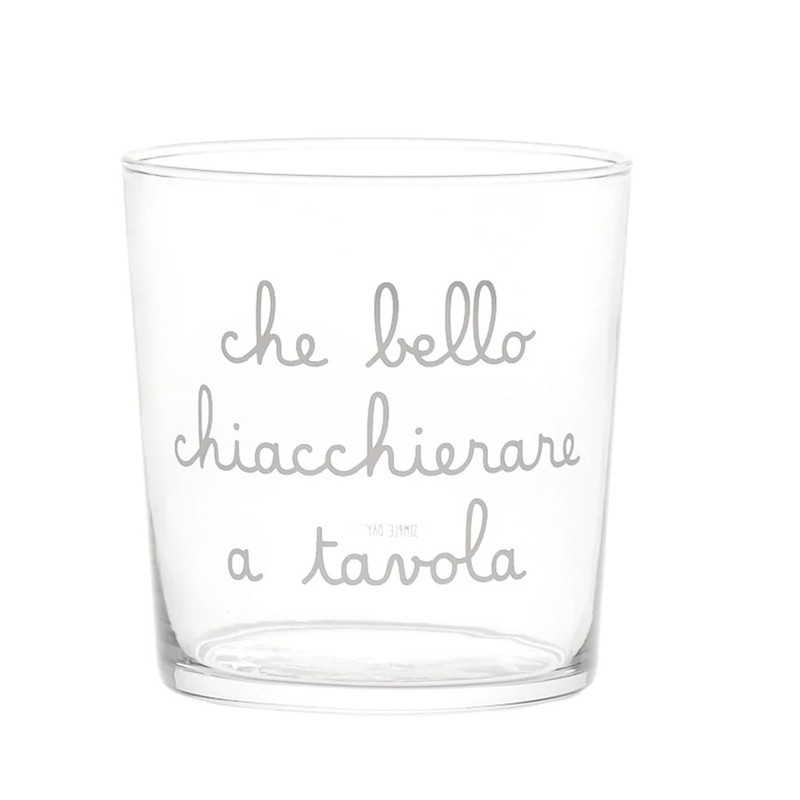 88A7D0CFFFB152AA78514737FDEF1562_8056284706413-Set-6-Bicchieri-Che-bello-di-Simple-Day-Zanoletti-1 Set 6 Bicchieri Che bello di Simple Day - immagine 1