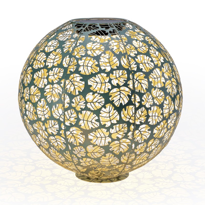 EA217695953CC40CFEFA3623C22ADAFD_7640186616386-Lanterna-Solare-Ball-Monstera-Grande-Verde-di-STT-Zanoletti-1 Lanterna Solare Ball Montera Grande Verde di STT - immagine 1