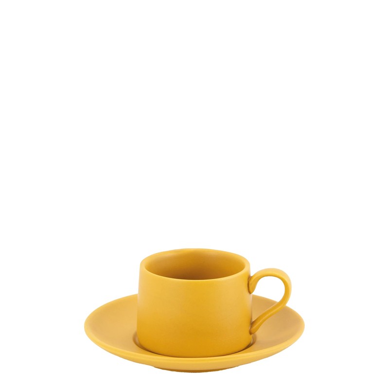 4F22F788AD367EAA237DE4856E603529_8054040723490-Tazza-Espresso-con-Piattino-Ocra-di-Zafferano-Zanoletti-1 Tazza Espresso con Piattino Ocra di Zafferano - immagine 1