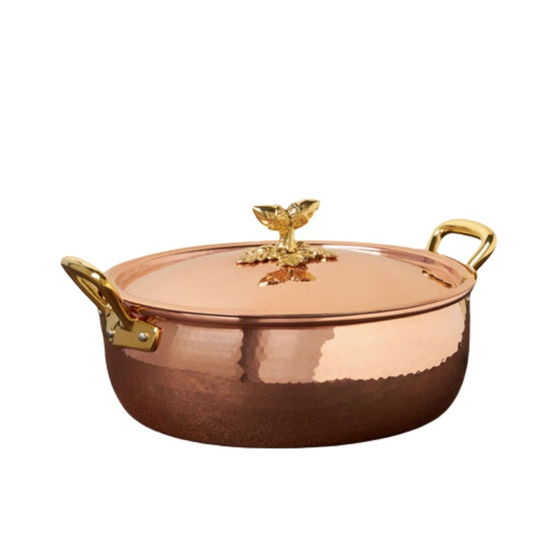 A4AEA5D85B2BA34348B9C7ED72CAA725_8032622867534-Casseruola-26-cm-Historia-Decor-in-Rame-di-Ruffoni-Zanoletti-1 Casseruola 26 cm Historia Decor in Rame di Ruffoni - immagine 1