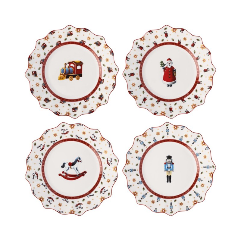 9A4B9DFF5743562410E8299C61B36354_4003686450172-Set-4-Piatti-Dessert-Toys-Delight-di-Villeroy-Boch-Zanoletti-1 Set 4 Piatti Dessert Toy's Delight di Villeroy & Boch - immagine 1