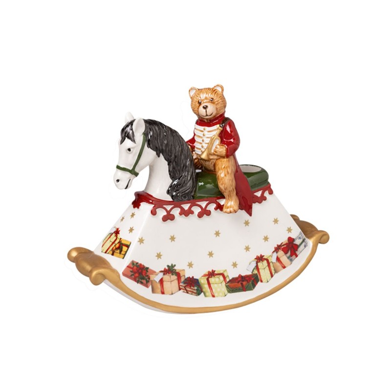 9DF2F841B48DCBA191DD9EB659862960_4003686429345-Statuetta-Decorativa-Christmas-Toys-Cavallo-a-Dondolo-di-VilleroyBoch-Zanoletti-1 Statuetta Decorativa Christmas Toy's Cavallo a Dondolo di Villeroy & Boch - immagine 1