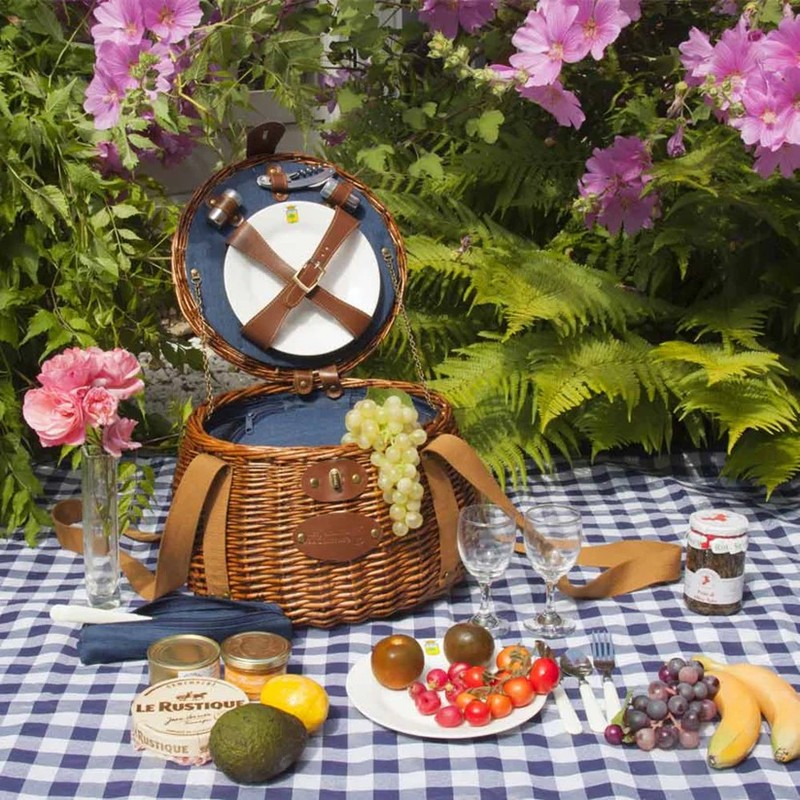 Cesto da Pic Nic in Vimini per due persone Tuileries di Le Jardins de la Comtesse - immagine 4