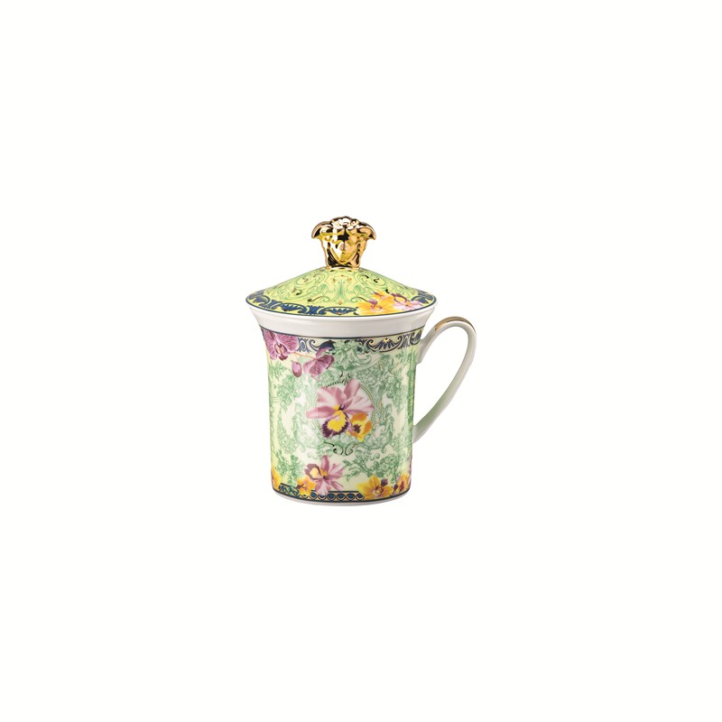 0E90050A3257E36EC126362621D0DFD3_4012437388770-28700-19315-409981-Mug_con_coperchio_D.V._Floralia_di_Versace_30th_Limited_Edition-zanoletti-1 Mug con coperchio, D.V. Floralia di Versace 30th Limited Edition - immagine 1