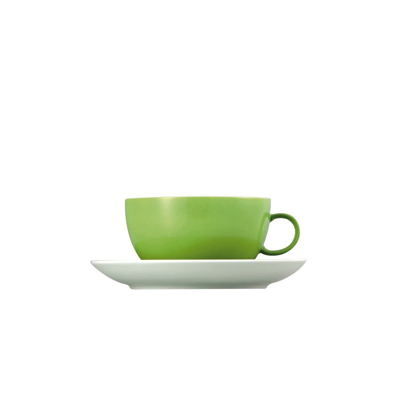 1E2645EE26DCD3AC21E2423A6E1AFA90_4012436454803-Tazza_Cappuccio_con_Piattino_Sunny_Day_Apple_Green_di_Thomas-Zanoletti Tazza Cappuccio con Piattino Sunny Day Apple Green di Thomas - immagine 1