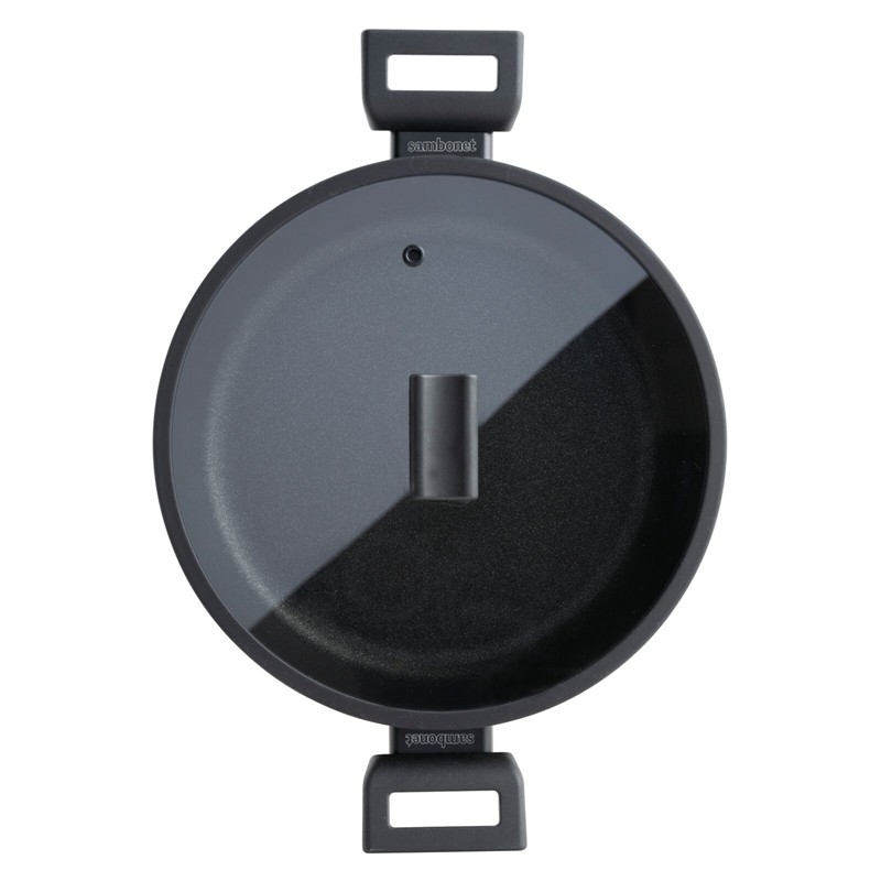 Tegame Alluminio e Titanio 24 cm linea Titan Pro di Sambonet - immagine 3