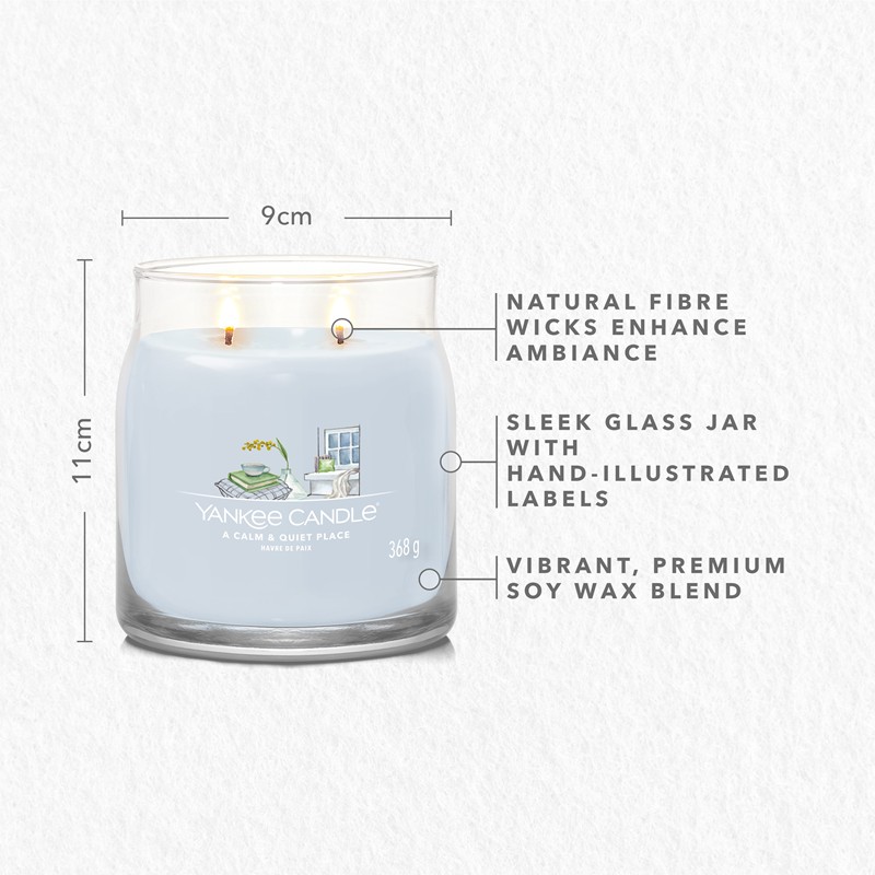 A Calm & Quiet Place Giara Media di Yankee Candle - immagine 3