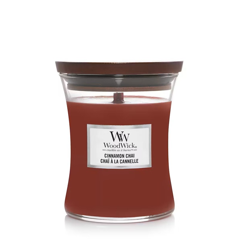 41A3B208EAB468D0FB0368808CAB4AEB_5038581057811-Candela_Clessidra_Media_Cinnamon_Chai_di_WoodWick-Zanoletti-1 Candela Clessidra Media Cinnamon Chai di WoodWick - immagine 1