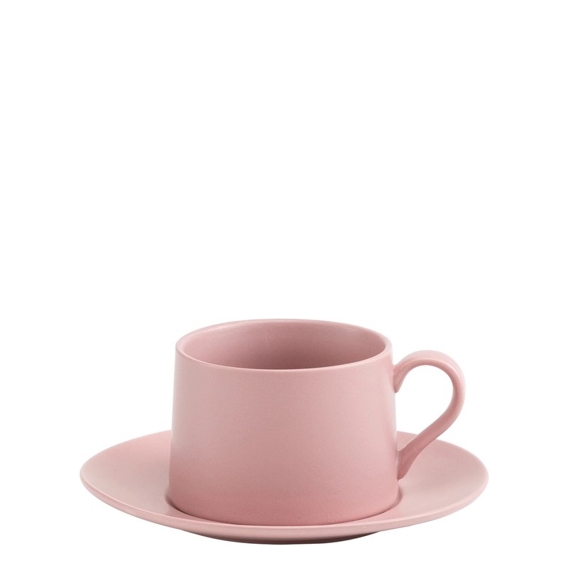 4D45BAB915299069D18E7D7DB6D2B3CA_8054040723315-Tazza_da_Te_con_Piattino_Rosa_Antico_di_Zafferano-Zanoletti-1 Tazza da Te con Piattino Rosa Antico di Zafferano - immagine 1