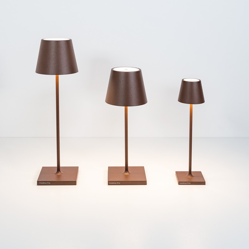 Lampada prêt à porter Poldina pro table corten di Zafferano - immagine 3