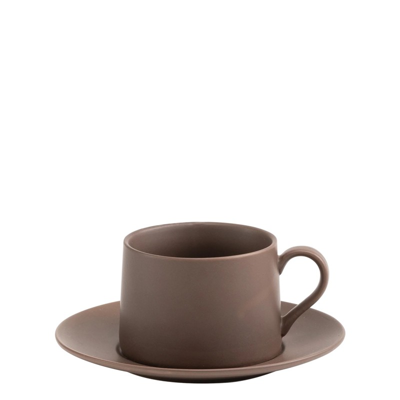 5A28DB52D3324EE4B24610EA152F9E07_8054040723292-Tazza_da_Te_con_Piattino_Moka_di_Zafferano-Zanoletti-1 Tazza da Te con Piattino Moka di Zafferano - immagine 1
