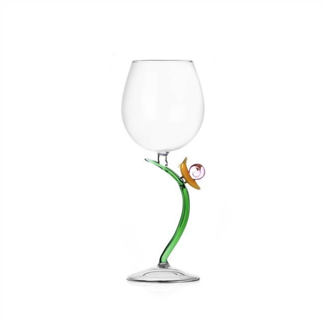 6318E1A1B28FEC1B19F46DABDAAEFE16_70132810-Calice_in_Vetro_Borosilicato_Lumaca_di_Ichendorf-Zanoletti-1 Calice Animal Farm Lumaca in Vetro Borosilicato di Ichendorf - immagine 1