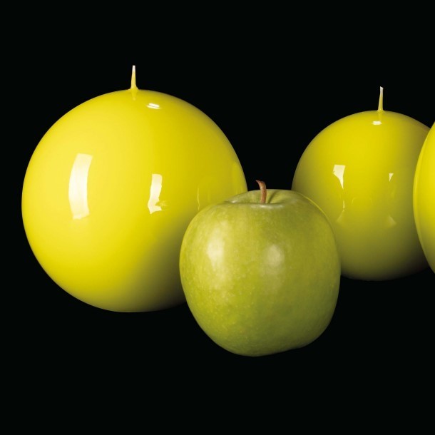 Candela Classic a Sfera 150mm Verde Chiaro di Meloria - immagine 3