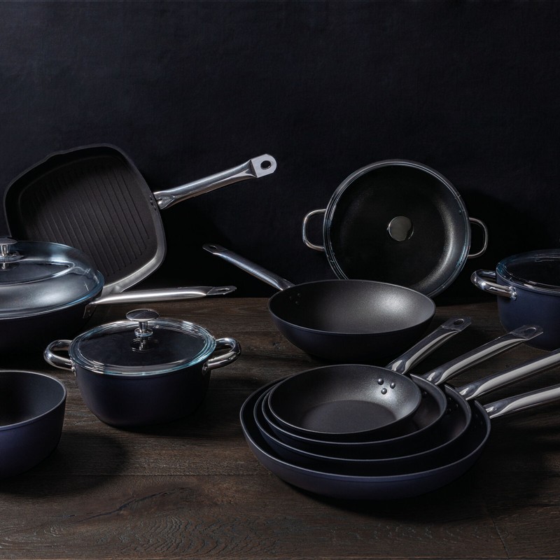Casseruola 18 cm ad un manico linea Midnight di Sambonet - immagine 5