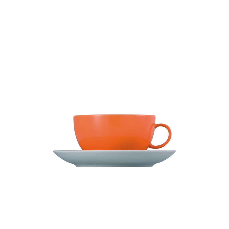 84A1F2EE34CDE32AFC861DDFD6963293_4012436234283-Tazza_Cappuccio_con_Piattino_Sunny_Day_Orange_di_Thomas-Zanoletti Tazza Cappuccio con Piattino Sunny Day Orange di Thomas - immagine 1