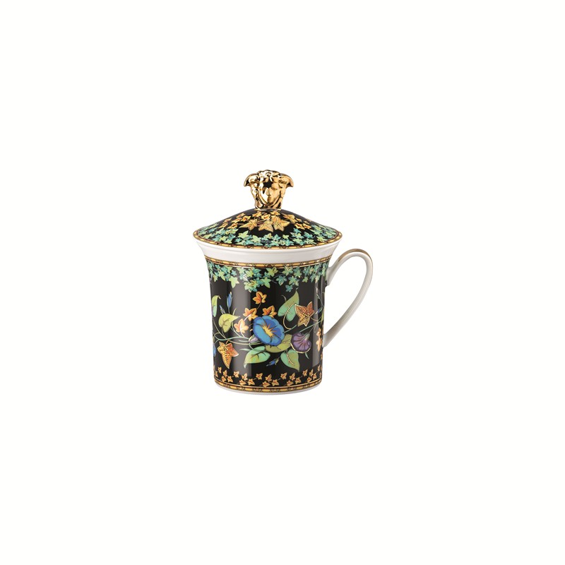861A5939D0FBE3B540A71C1C459130C6_4012437388565-28700-19315-409611-Mug_con_coperchio_Gold_Ivy_di_Versace_30th_Limited_Edition-zanoletti-1 Mug con coperchio, Gold Ivy di Versace 30th Limited Edition - immagine 1