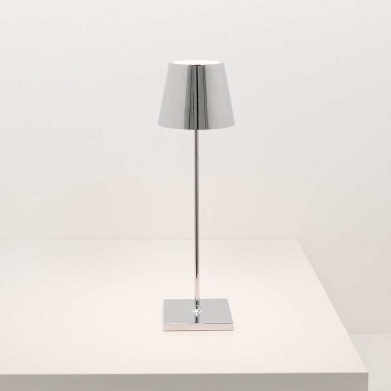 Lampada prêt à porter Poldina pro table argento di Zafferano - immagine 2