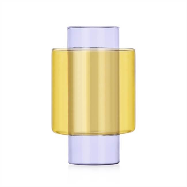 8D39BD9A7276F9FB14FF9646D87686DF_803297066330-Vaso_Boreale_C_Giallo_di_Ichendorf-Zanoletti-1 Vaso Boreale C Giallo e Lilla di Ichendorf - immagine 1