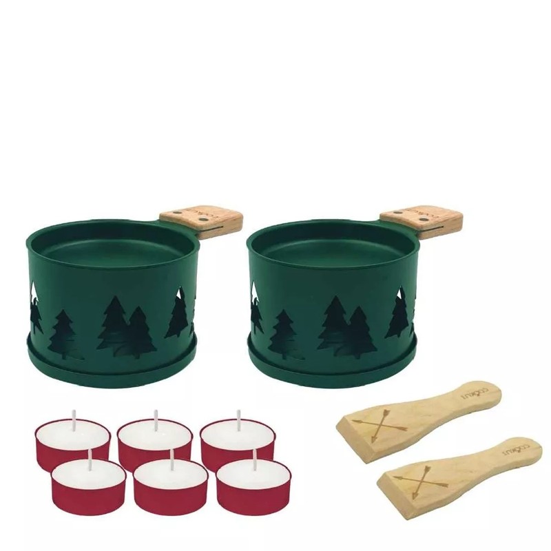 Set per 2 persone per Raclette a Lume di Cookut - immagine 1