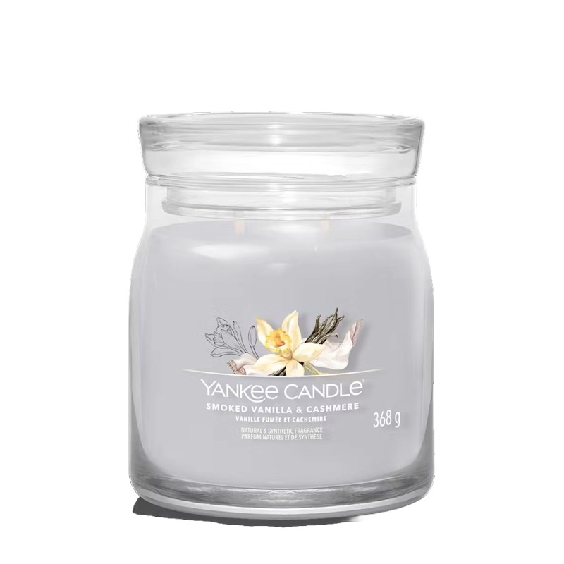 9409AC6BE14486CA631C0F20C457E42D_5038581129549-Smoked_Vanilla__Cashmere_Giara_Media_Signature_di_Yankee_Candle-Zanoletti-1 Smoked Vanilla & Cashmere Giara Media Signature di Yankee Candle - immagine 1