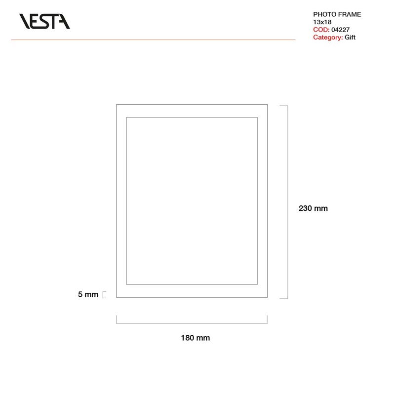 Cornice Portafoto Modern 13x18 cm di Vesta - immagine 3
