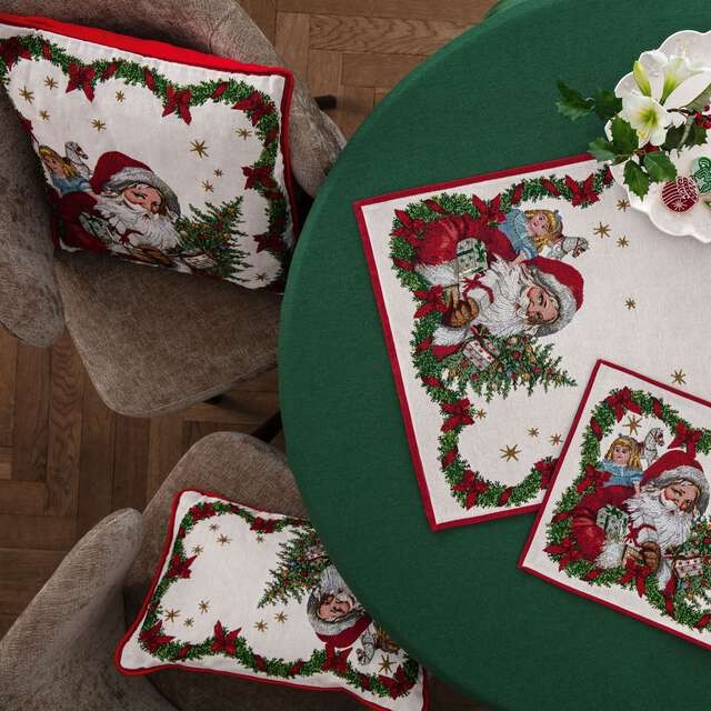 Cuscino Quadrato Toy's Fantasy Babbo Natale di Villeroy & Boch- - immagine 2