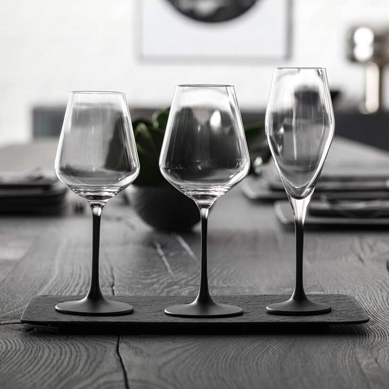 Set 4 Calici da Vino Rosso Manufacture Rock di Villeroy & Boch - immagine 5