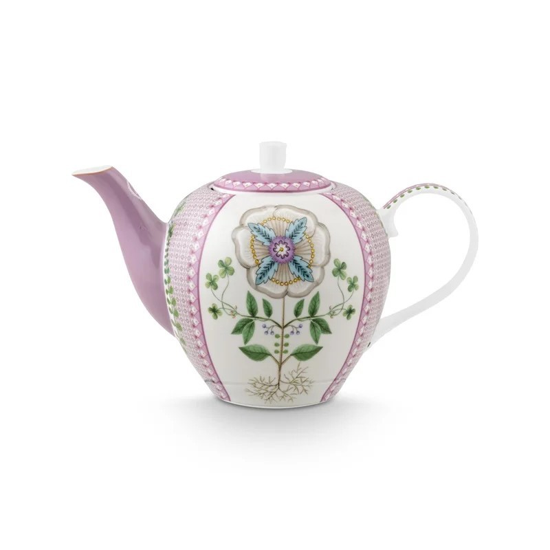 B100F01CA2EBAEE08D1DB9B1F93E9622_8720874271642-Teiera_1.6_lt_in_Porcellana_Lilla_linea_Lily__Lotus_di_PIP_Studio-zanoletti-1 Teiera 1.6 lt in Porcellana Lilla linea Lily & Lotus di PIP Studio - immagine 1